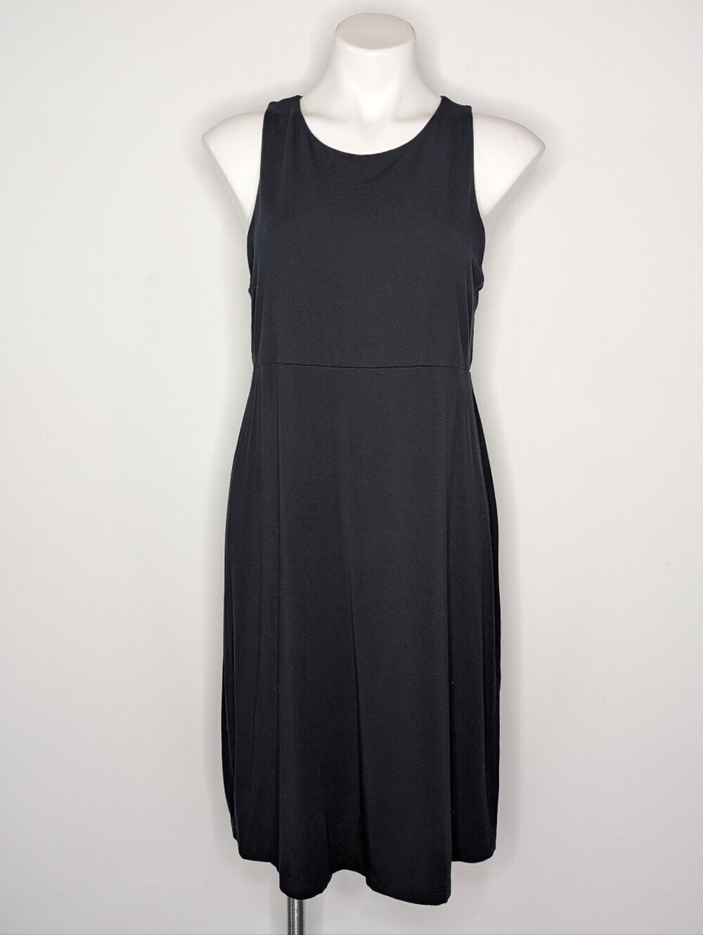 Athleta Black Sleeveless Casual Cozy Lounge Dress L